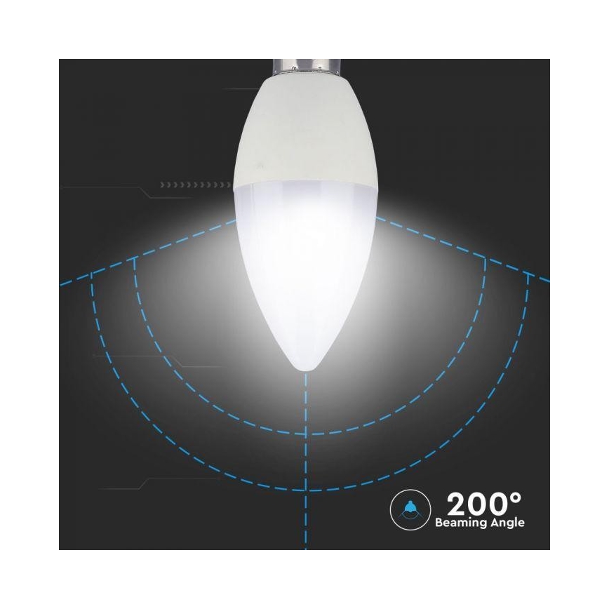 LED RGB Hämardatav pirn E14/3,5W/230V 6400K + Pult