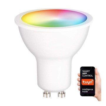 LED RGB Hämardatav pirn GU10/5W/230V 2700-6500K Wi-Fi Tuya