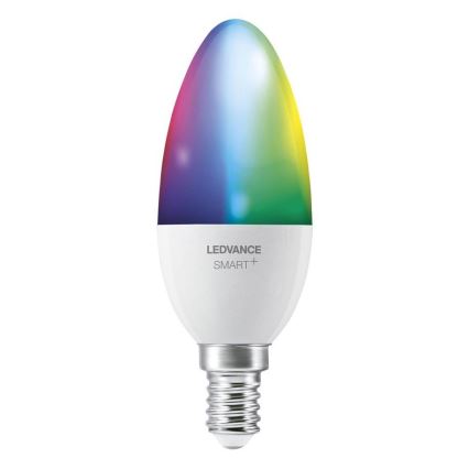 LED RGB Hämardatav pirn SMART+ E14/5W/230V 2700K-6500K Wi-Fi - Ledvance