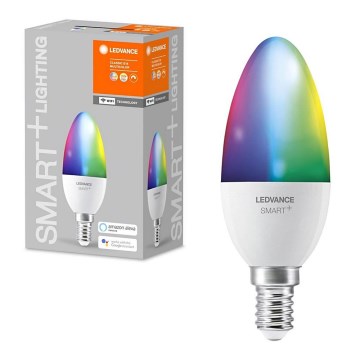 LED RGB Hämardatav pirn SMART+ E14/5W/230V 2700K-6500K Wi-Fi - Ledvance