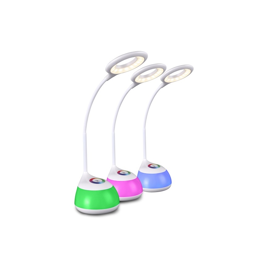 LED RGB Hämardatav puutetundlik laualamp GALACTIC LED/5W/230V 1800 mAh