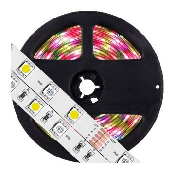 LED RGB Hämardatav riba 5m LED/19W/12V IP65