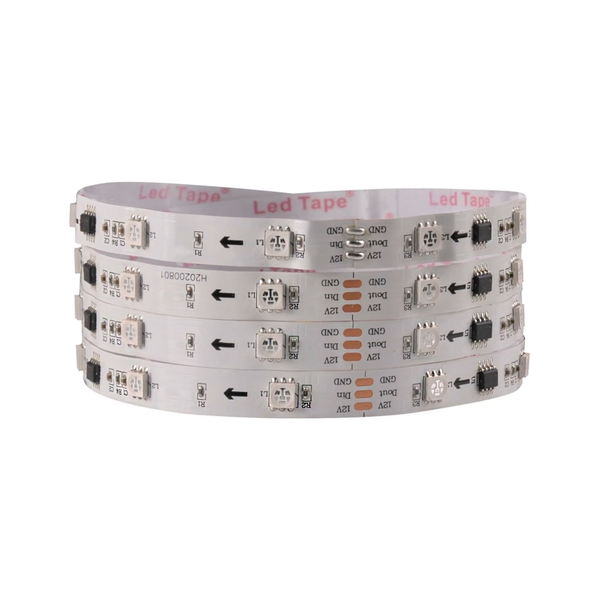 LED RGB Hämardatav riba MAGIC 2 m LED/12W/230V + Pult