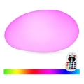 LED RGB Hämardatav väli lamp LED/1W/5V 28cm IP67 1000 mAh + kaugjuhtimispult