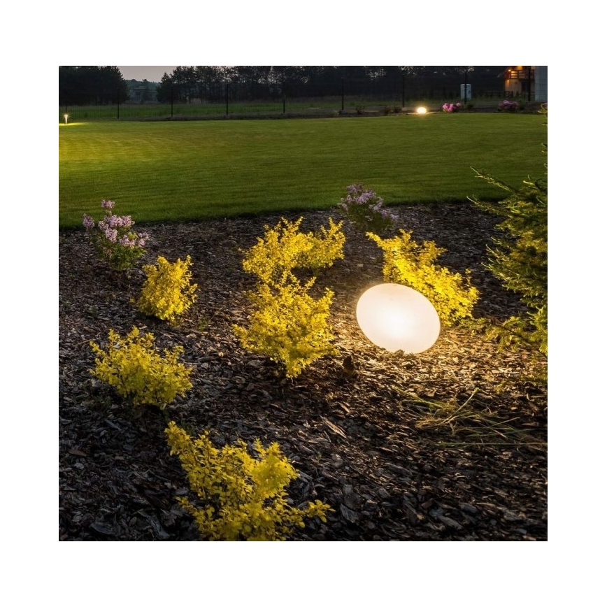 LED RGB Hämardatav väli lamp LED/1W/5V 28cm IP67 1000 mAh + kaugjuhtimispult