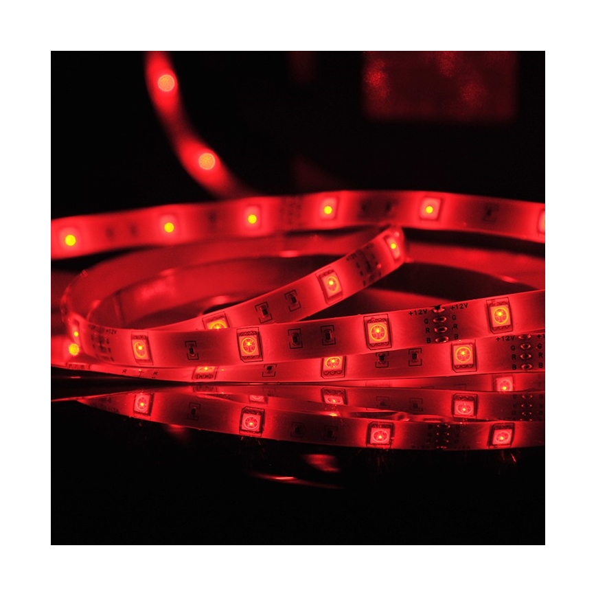 LED RGB Hämardatav väliriba 5m LED/14W/12V IP65 + pult