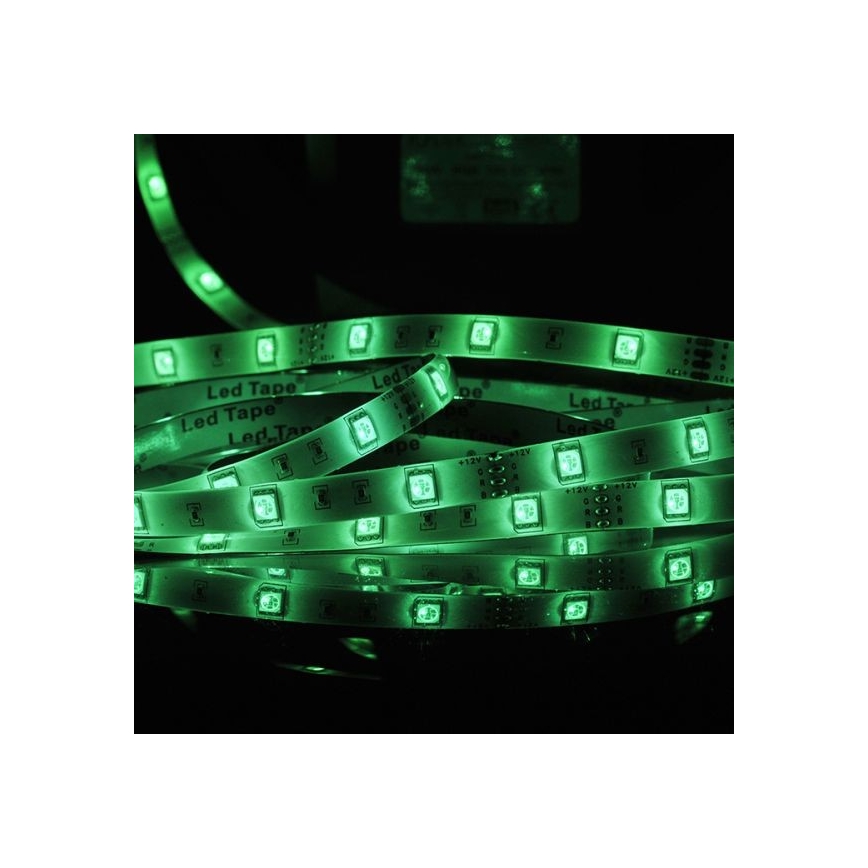 LED RGB Hämardatav väliriba 5m LED/14W/12V IP65 + pult