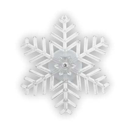 LED RGB jõulukaunistus iminapaga LED/3xLR44 lumehelves