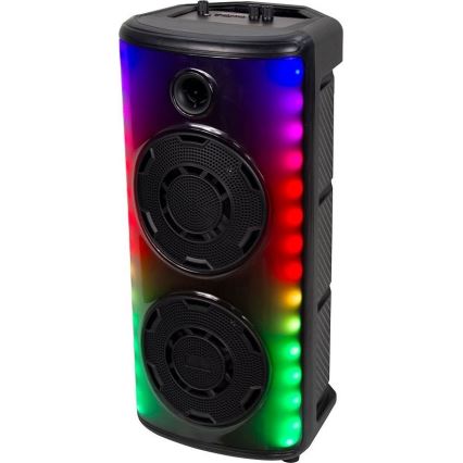 LED RGB Laetav kõlar mikrofoniga 600W/2400 mAh + kaugjuhtimispult