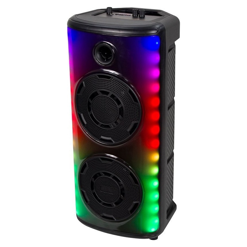 LED RGB Laetav kõlar mikrofoniga 600W/2400 mAh + kaugjuhtimispult