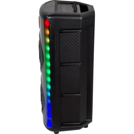 LED RGB Laetav kõlar mikrofoniga 600W/2400 mAh + kaugjuhtimispult