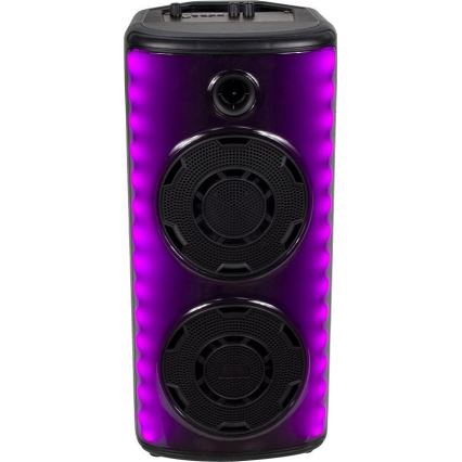 LED RGB Laetav kõlar mikrofoniga 600W/2400 mAh + kaugjuhtimispult