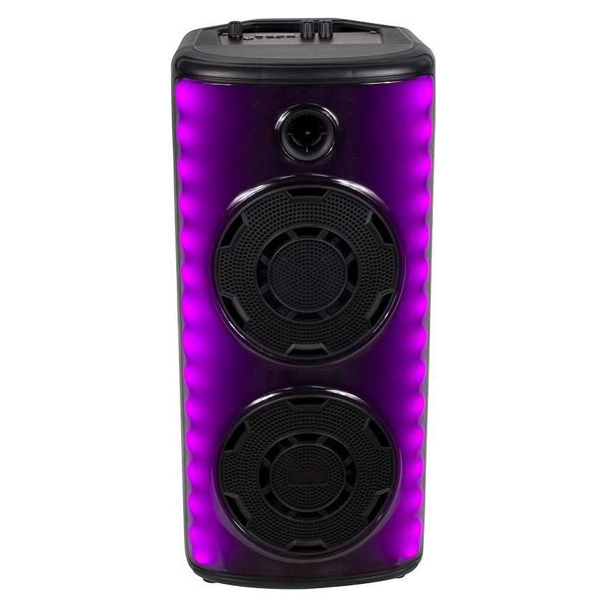 LED RGB Laetav kõlar mikrofoniga 600W/2400 mAh + kaugjuhtimispult