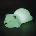 LED RGB laetav puutetundlik öövalgus LED/3,7V 1200 mAh karu