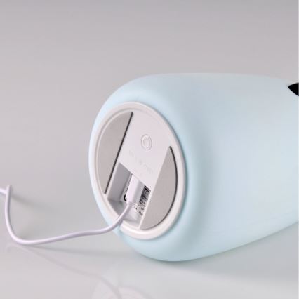 LED RGB Laste puutetundlik väike lamp BEAR LED/0,8W/5V sinine