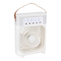 LED RGB lauaventilaator udu efektiga 10W/5V