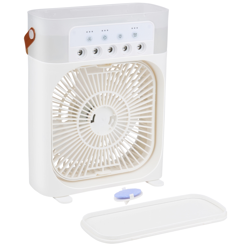 LED RGB lauaventilaator udu efektiga 10W/5V