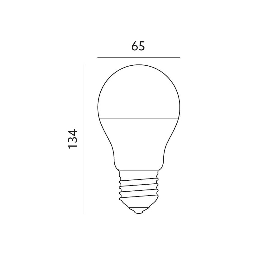 LED RGB Nutikas hämardatav pirn E27/14W/230V 2700-6500K Wi-Fi Tuya