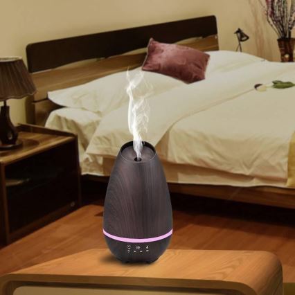LED RGB Õhuniisutaja ja ionisaator 500 ml