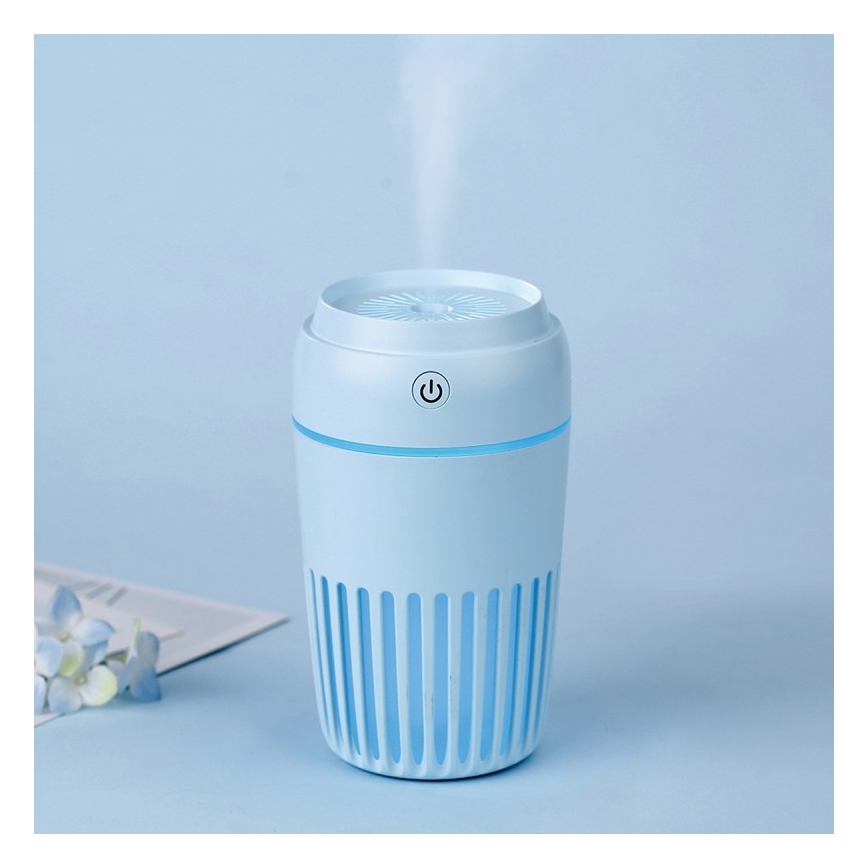 LED RGB Õhuniisuti 300 ml LED/2W/5V sinine