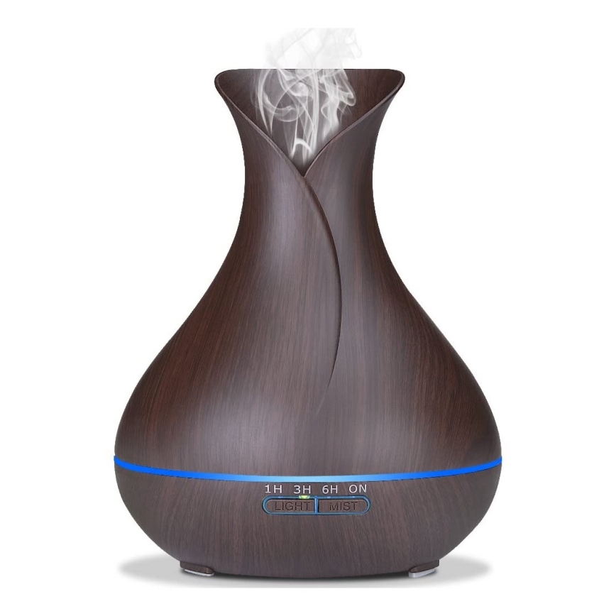 LED RGB Õhuniisuti ja ionisaator 400 ml