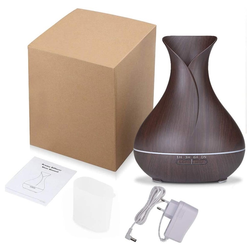 LED RGB Õhuniisuti ja ionisaator 400 ml