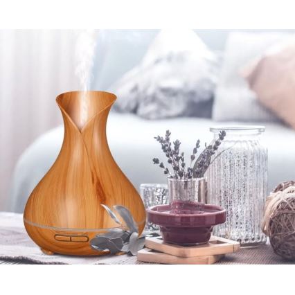 LED RGB Õhuniisuti ja ionisaator 400 ml