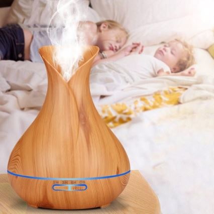 LED RGB Õhuniisuti ja ionisaator 400 ml