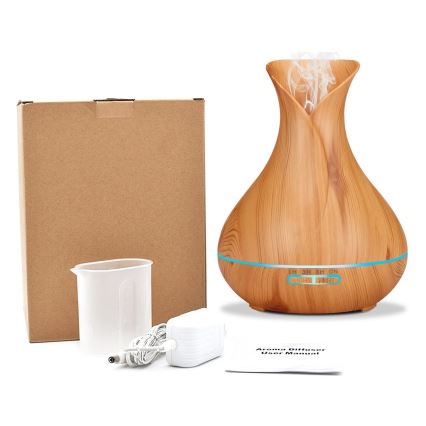 LED RGB Õhuniisuti ja ionisaator 400 ml