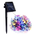 LED RGB päikeseahel 50xLED/0,12W/1,2V 1xAA IP44 600 mAh