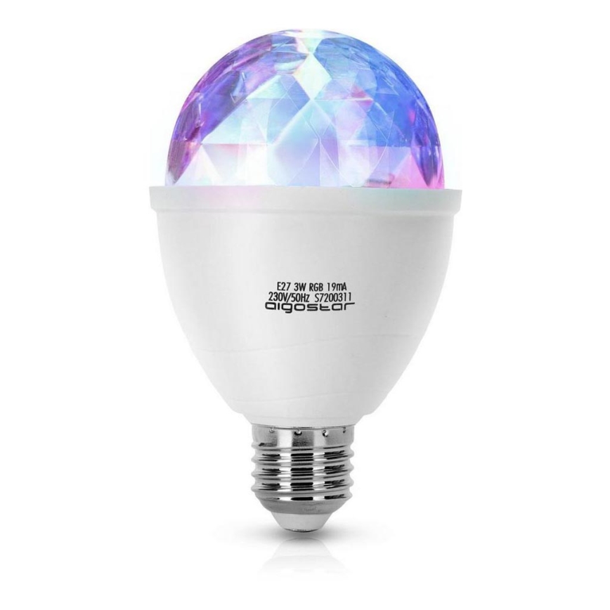 LED RGB Pirn E27/3W/230V - Aigostar