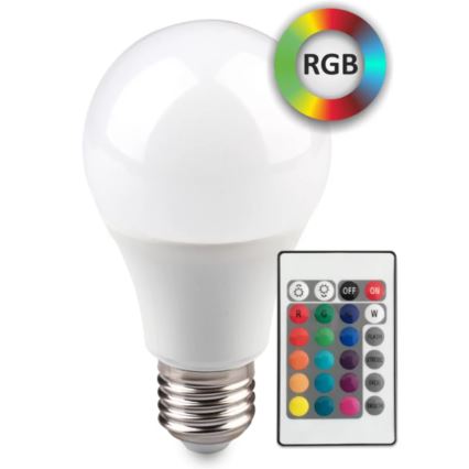 LED RGB Pirn E27/6W/230V hämardatav 3000K