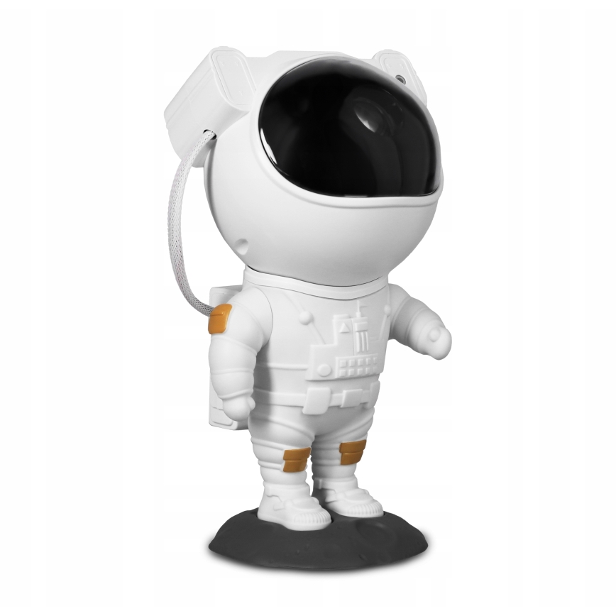 LED RGB projektor LED/5W/5V astronaut + kaugjuhtimispult