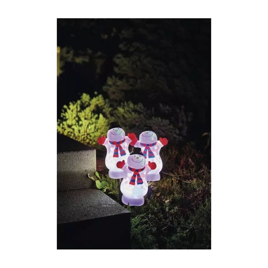 LED RGB Väli jõulukaunistus LED/5W/5/230V IP44