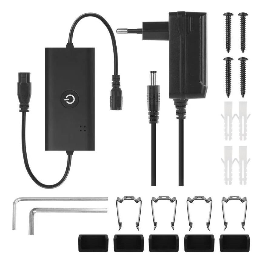 LED RGBIC Hämardatav põrandalamp GoSmart LED/20W/230V 2700K Wi-Fi Tuya