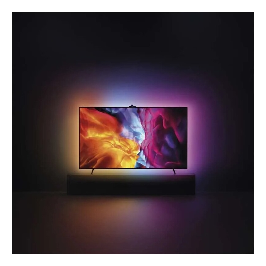 LED RGBIC Hämardatav valgusriba telerile GoSmart LED/24W/230V 55“