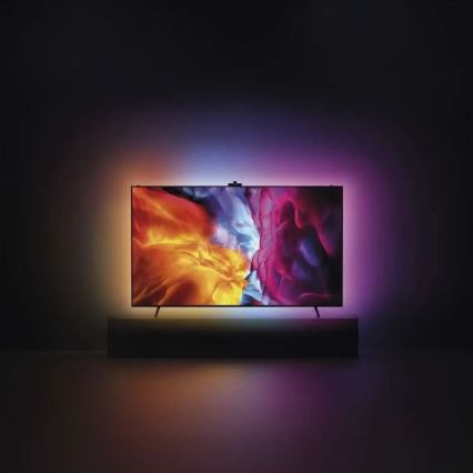 LED RGBIC Riba esemele TV GoSmart LED/24W/230V 65“