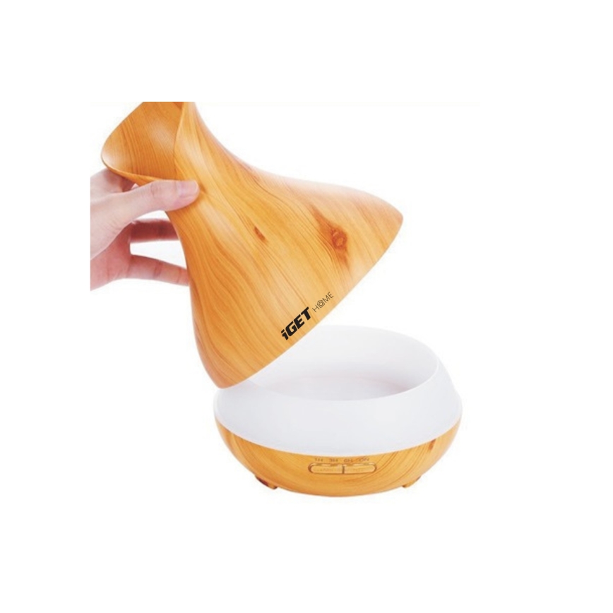 LED RGBW aroomidifusioon ja õhuniisutaja LED/230V 500 ml Wi-Fi + kaugjuhtimispult