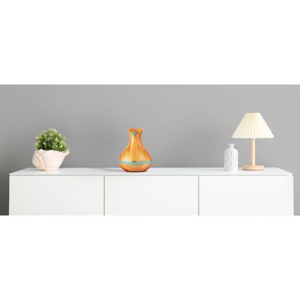 LED RGBW Aroomihajuti ja õhuniisuti LED/230V 500 ml Wi-Fi + kaugjuhtimispult