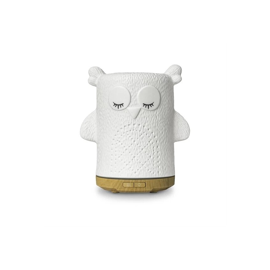LED RGBW Aroomihajuti LED/8W/230V 100 ml öökull