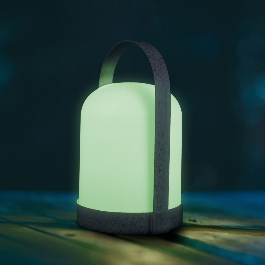 LED RGBW dekoratiivne laualamp MINORKA LED/0,3W/4,5V 3xAA