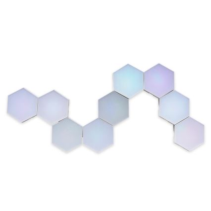 KOMPLEKT 9x LED RGBW Hämardatav dekoratiivne seinavalgusti MAYA LED/1W/230V + kaugjuhtimispult
