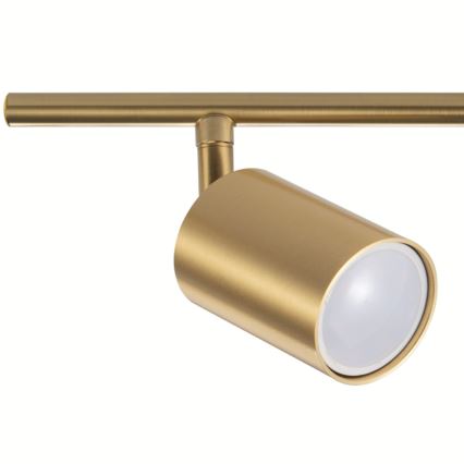 LED RGBW hämardatav kohtvalgusti GOLDIE 4xGU10/4,8W/230V 3000K kuldne + kaugjuhtimispult