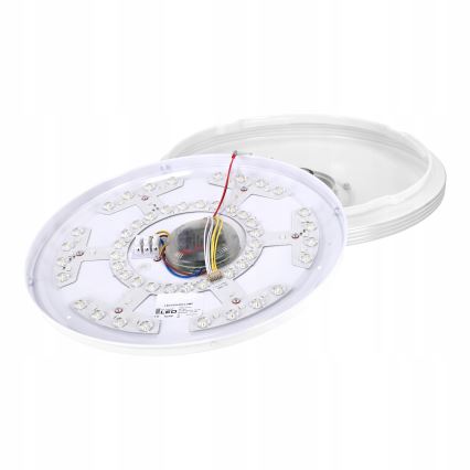 LED RGBW hämardatav laelamp kõlariga LED/60W/230V 3000–6000K Ø 40 cm valge + kaugjuhtimispult