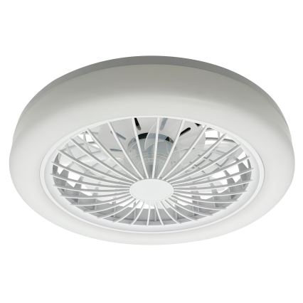 ZAMBIA LED RGBW hämardatav laelamp ventilaatoriga, 24W/230V, 3000-6500K, valge + kaugjuhtimispult