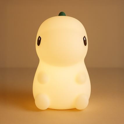 LED RGBW hämardatav laetav puutetundlik laste öölamp DINO LED/1W/5V 1200 mAh