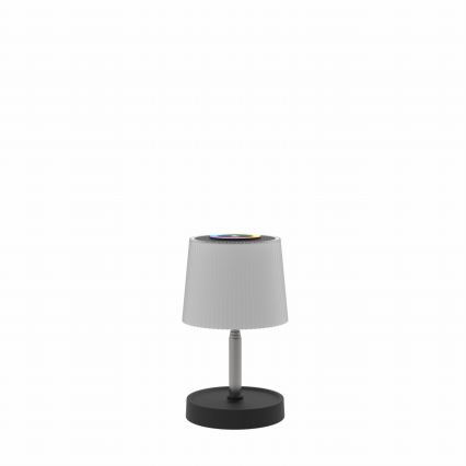 LED RGBW hämardatav puutetundlik välistingimustesse sobiv laetav lauavalgusti LED/2W/5V IP44 1200 mAh hall