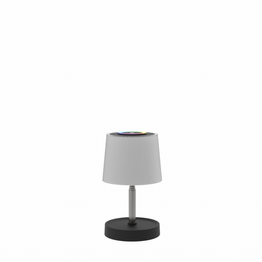 LED RGBW hämardatav puutetundlik välistingimustesse sobiv laetav lauavalgusti LED/2W/5V IP44 1200 mAh hall