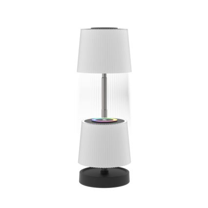 LED RGBW hämardatav puutetundlik välistingimustesse sobiv laetav lauavalgusti LED/2W/5V IP44 1200 mAh hall