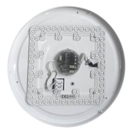 Hämardatav LED RGBW laelamp MELO LED/36W/230V 3000-6000K läbimõõt 39 cm valge + kaugjuhtimispult